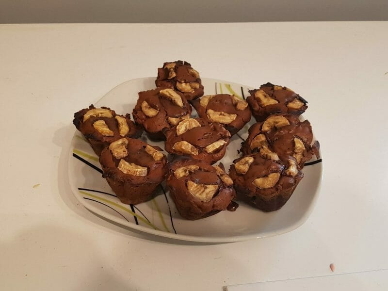 Cliquez pour zoomer ! Brownie fondant choco-banane Thermomix par etoile21320