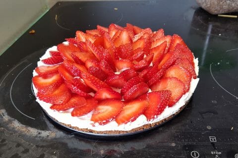 Cliquez pour zoomer ! Tarte aux fraises sans cuisson Thermomix par etoile21320