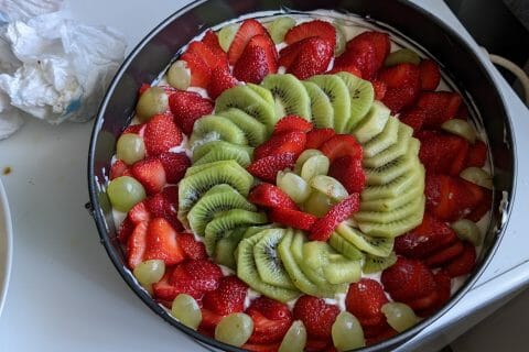 Cliquez pour zoomer ! Tarte aux fraises sans cuisson Thermomix par etoile21320