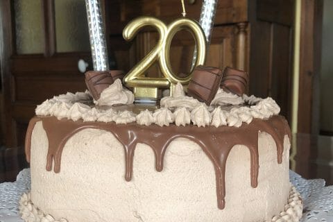 Cliquez pour zoomer ! Layer cake Kinder Bueno Thermomix par JOJO38