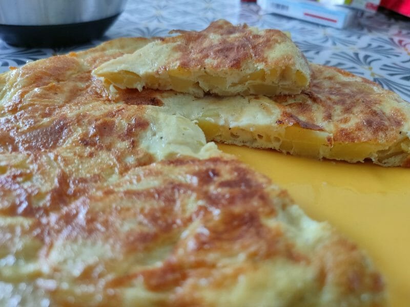 Cliquez pour zoomer ! Tortilla de patatas Thermomix par Krisiana