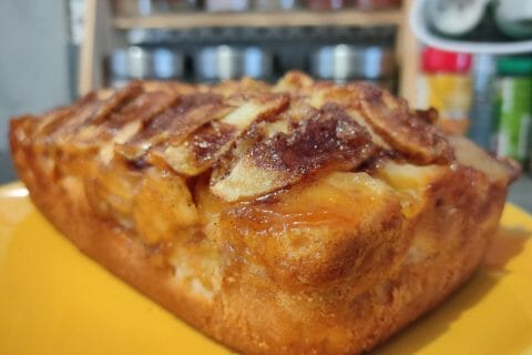Cliquez pour zoomer ! Cake aux pommes à l’ancienne Thermomix par Krisiana