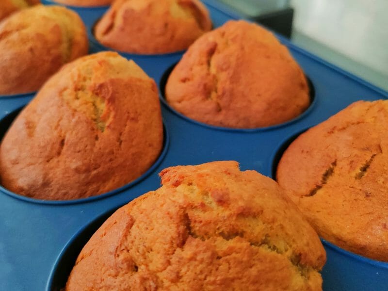 Cliquez pour zoomer ! Muffins à la banane Thermomix par Krisiana