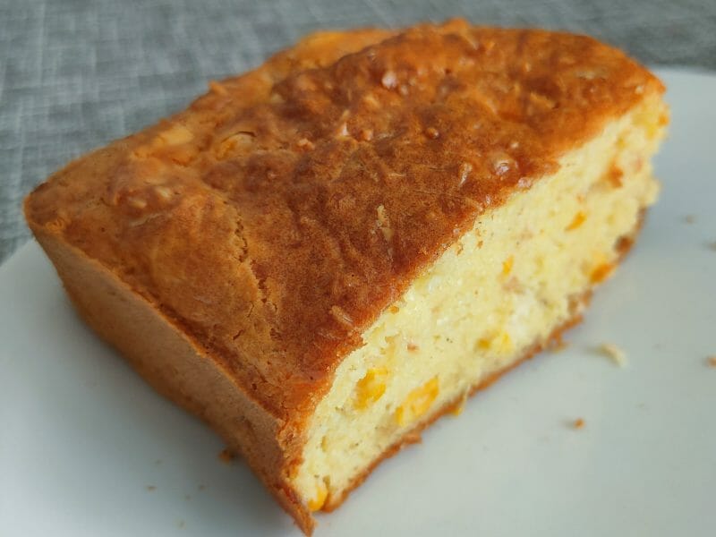 Cliquez pour zoomer ! Cake salé jambon fromage et olives Thermomix par Krisiana