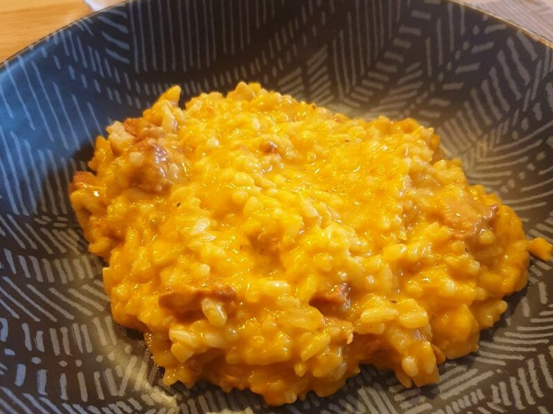 Cliquez pour zoomer ! Risotto au chorizo Thermomix par perrine15