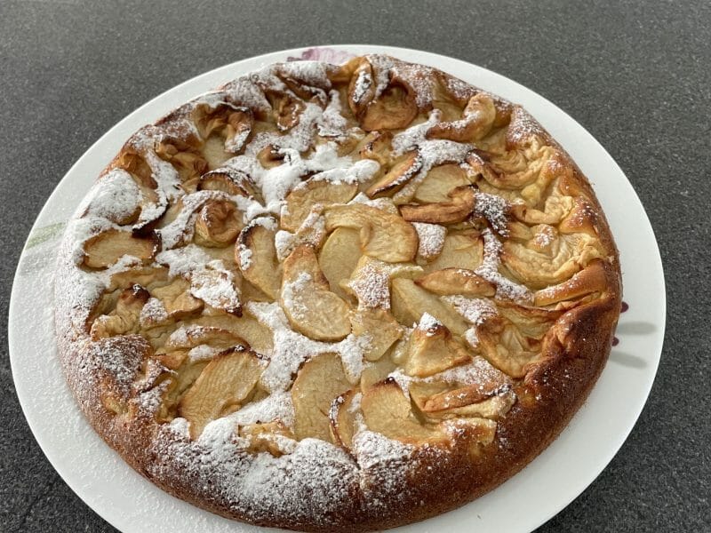 Cliquez pour zoomer ! Gâteau aux pommes et mascarpone Thermomix par lenilau