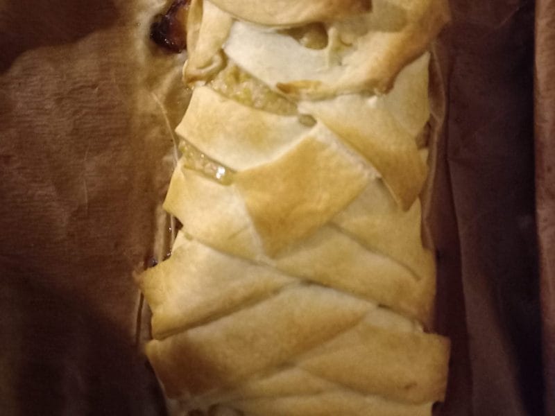 Cliquez pour zoomer ! Feuilleté saumon et poireaux Thermomix par annesoyalu