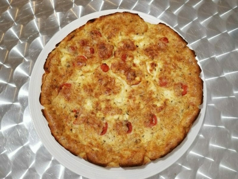 Cliquez pour zoomer ! Quiche sans pâte Thermomix par zoralain