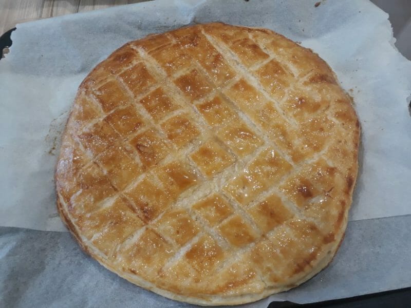 Cliquez pour zoomer ! Galette des rois à la frangipane Thermomix par JulieC