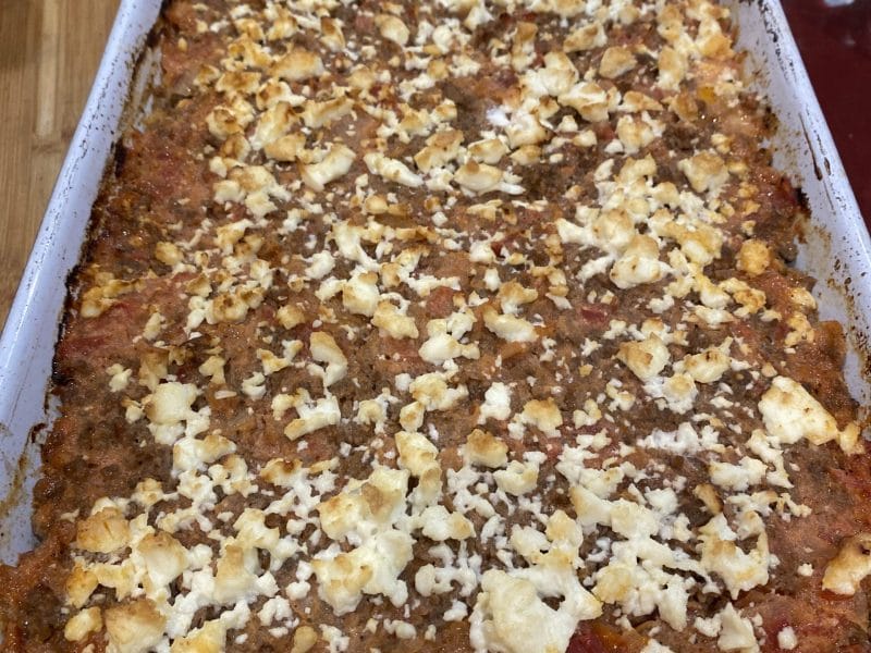 Cliquez pour zoomer ! Casserole de patates douces à la viande hachée et fêta Thermomix par marcelle_4