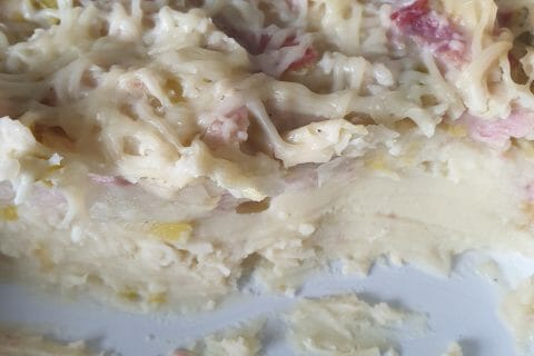 Cliquez pour zoomer ! Parmentier de poireaux au Thermomix