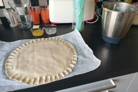 Cliquez pour zoomer ! Galette des rois à la frangipane au Thermomix