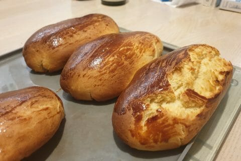 Cliquez pour zoomer ! Pain à hot-dog au Thermomix