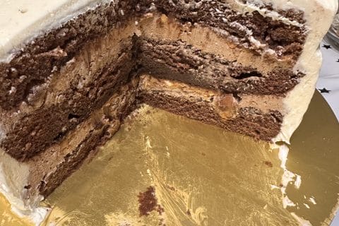 Cliquez pour zoomer ! Layer cake Kinder Bueno Thermomix par Meriem-mimi