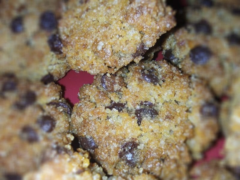 Cliquez pour zoomer ! Cookies au pain rassis et pépites de chocolat Thermomix par Virginie77990209