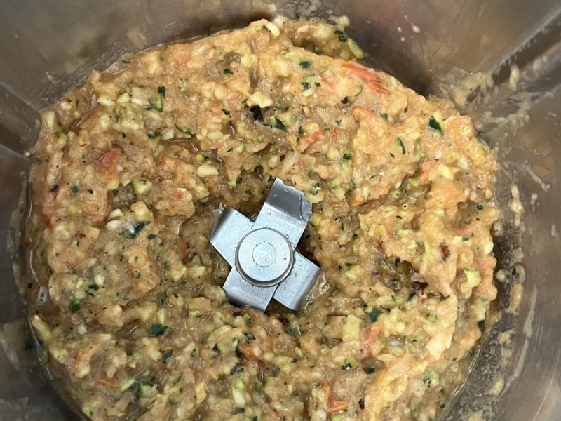 Cliquez pour zoomer ! Salade aubergines, courgettes et tomates Thermomix par zazon12