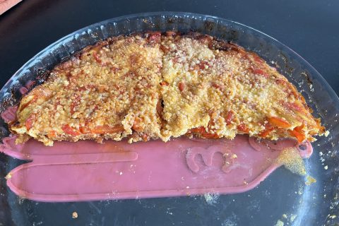 Cliquez pour zoomer ! Quiche poivrons et chorizo Thermomix par zazon12