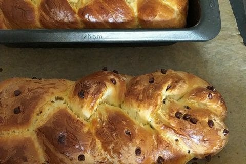 Cliquez pour zoomer ! Brioche tressée à la mie filante Thermomix par salome_23