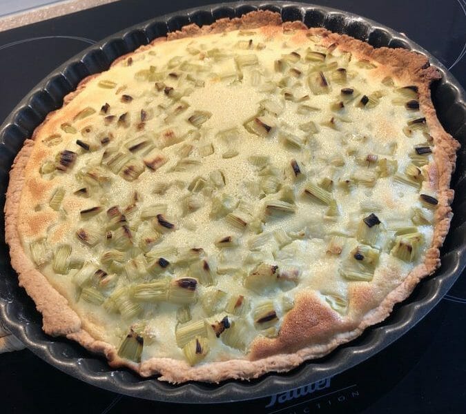 Cliquez pour zoomer ! Tarte à la rhubarbe Thermomix par AudreyWil