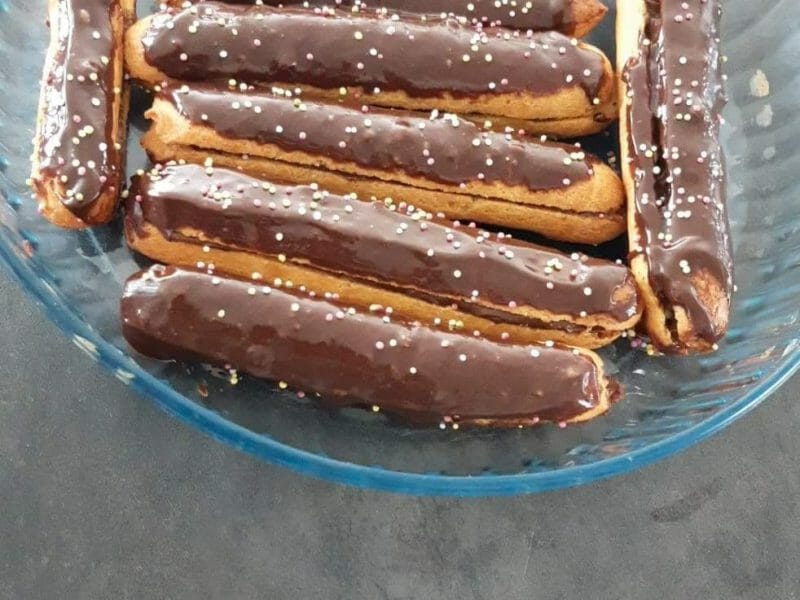 Cliquez pour zoomer ! Éclairs au chocolat Thermomix par celine4583