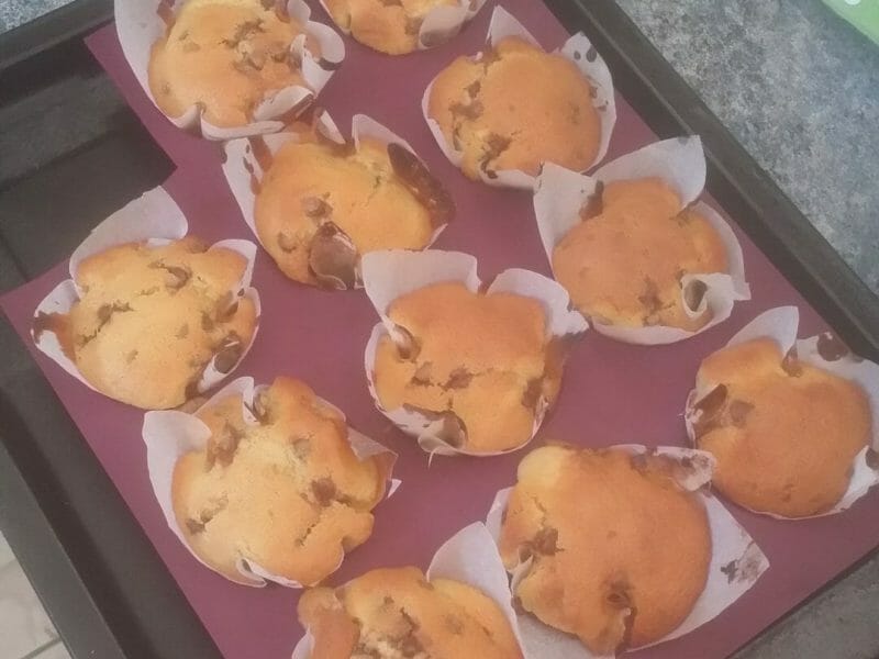 Cliquez pour zoomer ! Muffins aux pépites de chocolat Thermomix par charly
