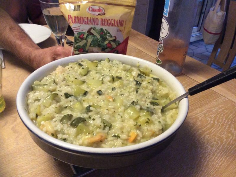 Cliquez pour zoomer ! Risotto courgettes et crevettes Thermomix par Nini1701