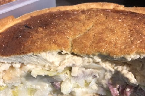 Cliquez pour zoomer ! Gâteau poireaux, lardons et fromage Thermomix par ahavah2b