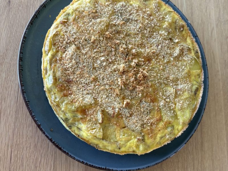 Cliquez pour zoomer ! Tortilla de patatas Thermomix par anneglaude