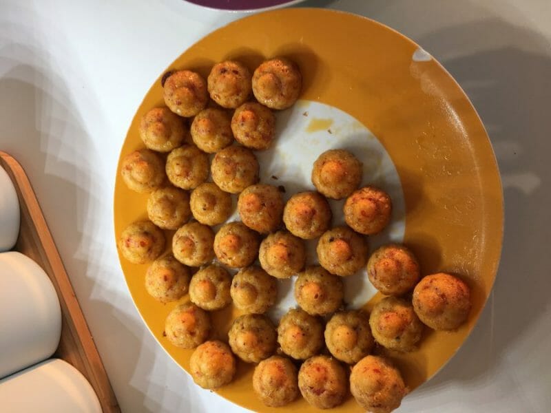 Cliquez pour zoomer ! Bouchées chorizo comté Thermomix par anneglaude