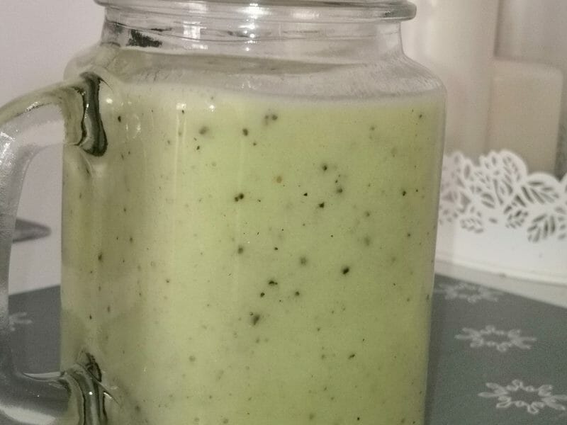 Cliquez pour zoomer ! Smoothie banane kiwi Thermomix par Bilal357