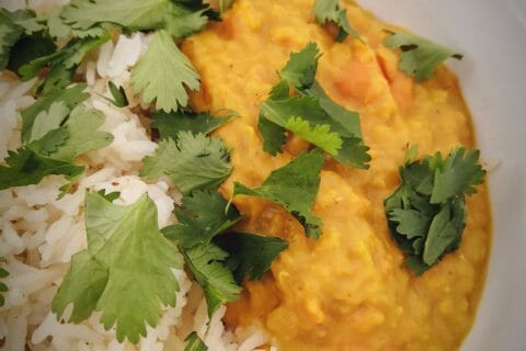 Cliquez pour zoomer ! Dhal de patate douce et de lentilles corail Thermomix par Bilal357