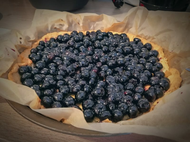 Cliquez pour zoomer ! Tarte aux myrtilles Thermomix par Bilal357