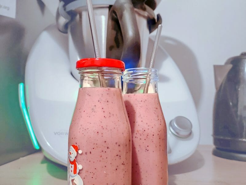 Cliquez pour zoomer ! Smoothie fruits rouges et banane Thermomix par Bilal357