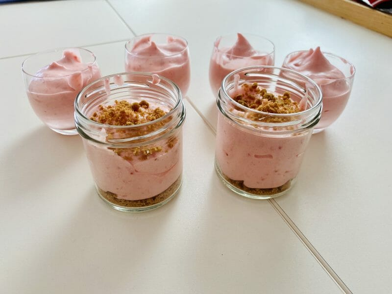 Cliquez pour zoomer ! Mousse de fraises Thermomix par Marion_5635