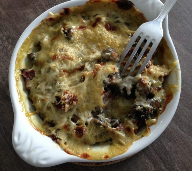 Cliquez pour zoomer ! Cassolettes de champignons aux petits lardons Thermomix par MaYv