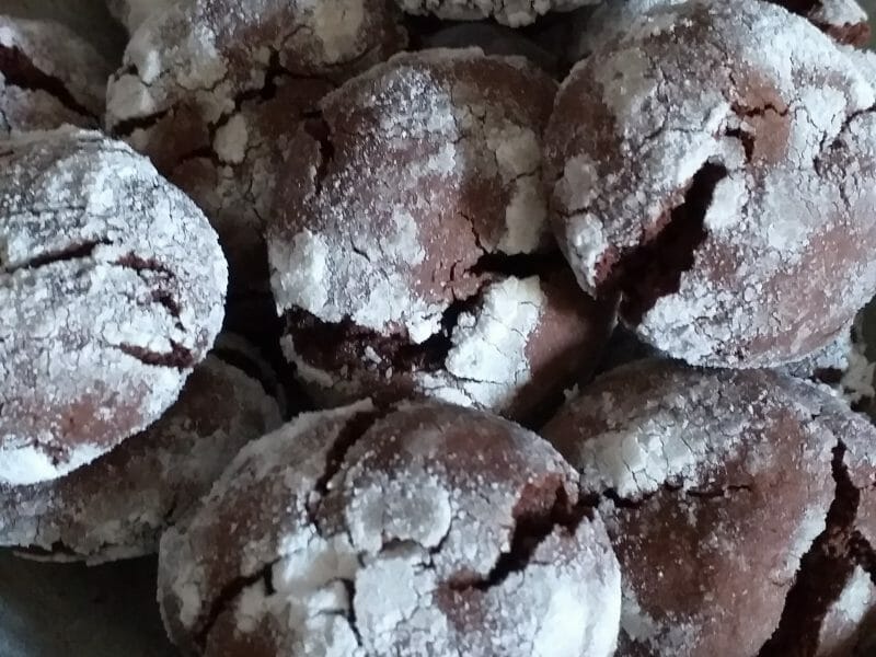 Cliquez pour zoomer ! Craquelés au chocolat Thermomix par sabyd
