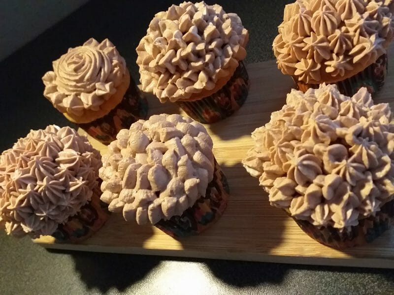 Cliquez pour zoomer ! Cupcakes au nutella Thermomix par sabyd
