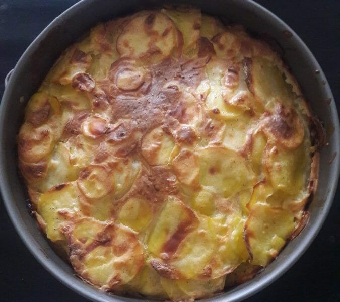 Cliquez pour zoomer ! Gâteau invisible raclette Thermomix par stl45