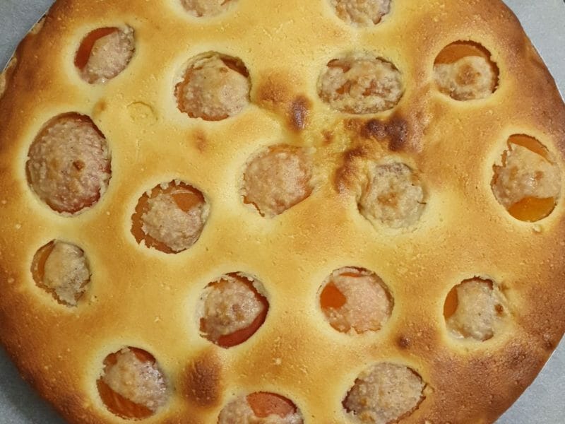 Cliquez pour zoomer ! Tarte amandine aux abricots Thermomix par sophie_678