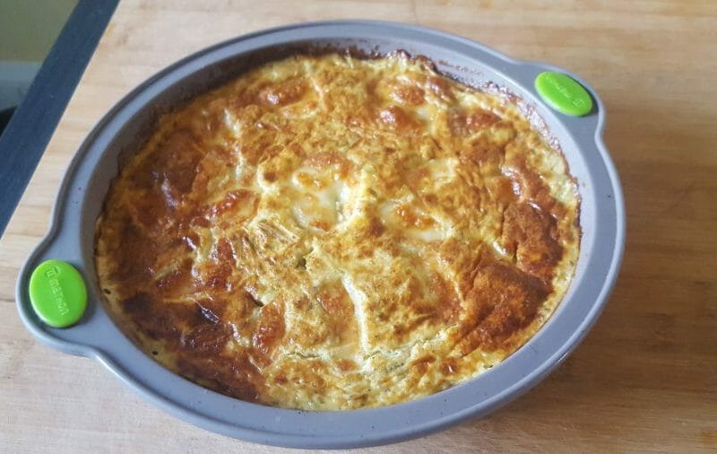Cliquez pour zoomer ! Clafoutis de poireaux et lardons Thermomix par Alex4229