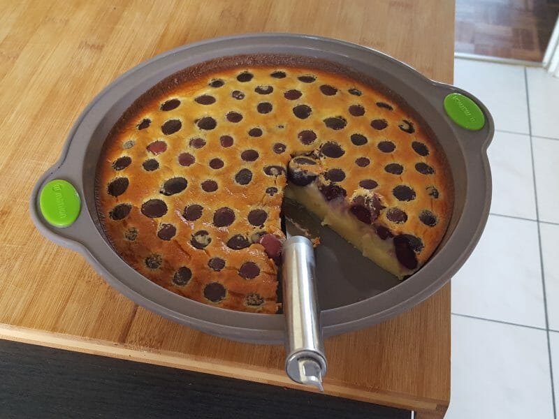 Cliquez pour zoomer ! Clafoutis aux cerises Thermomix par Alex4229