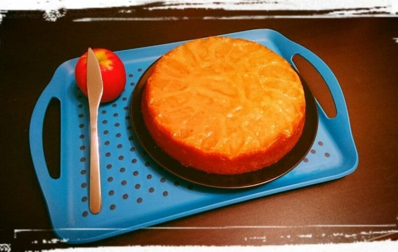 Cliquez pour zoomer ! Gâteau renversé aux pommes caramélisées Thermomix par Alex4229