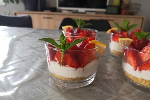 Cliquez pour zoomer ! Tarte aux fraises sans cuisson Thermomix par stephanie39