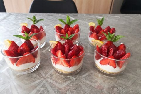 Cliquez pour zoomer ! Tarte aux fraises sans cuisson Thermomix par stephanie39