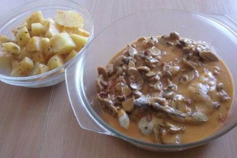 Cliquez pour zoomer ! Lapin sauce chasseur Thermomix par Lucienoyer