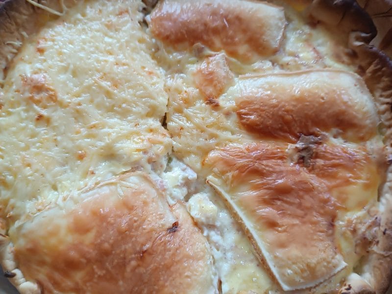 Cliquez pour zoomer ! Tarte courgette, jambon & chèvre Thermomix par Lucienoyer