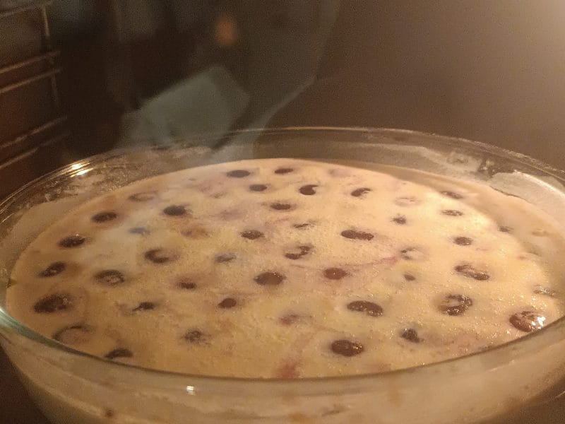 Cliquez pour zoomer ! Clafoutis aux cerises Thermomix par Lucienoyer