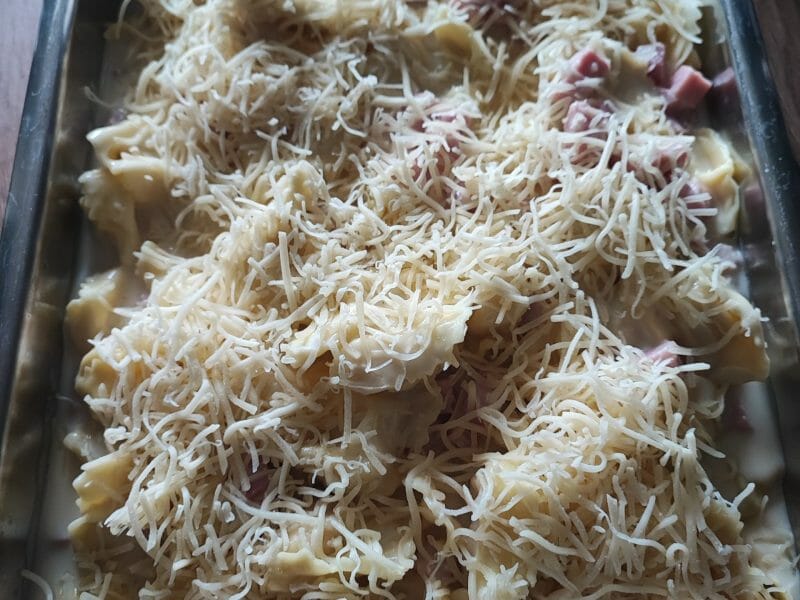 Cliquez pour zoomer ! Tortellini sauce crémeuse au jambon Thermomix par vanessa59210