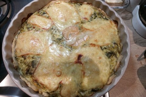 Cliquez pour zoomer ! Tarte aux poireaux Thermomix par Julie