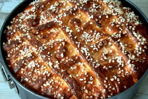 Cliquez pour zoomer ! Brioche aux pommes caramélisées Thermomix par marmelsas